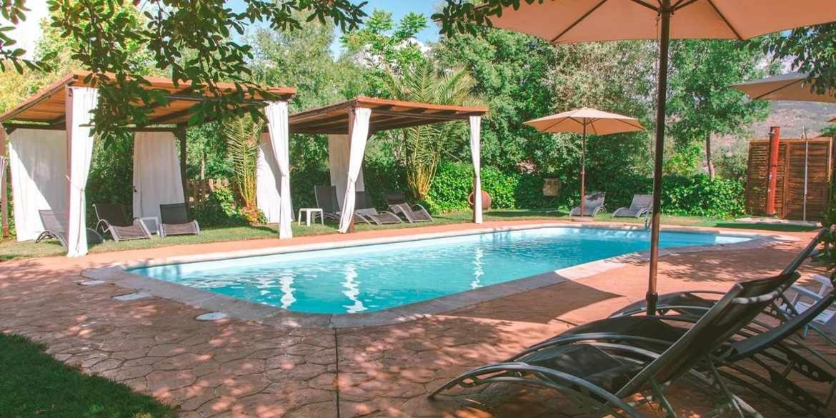 El Manantial Del Fresno Casas Rurales En Hervas Ngoại thất bức ảnh